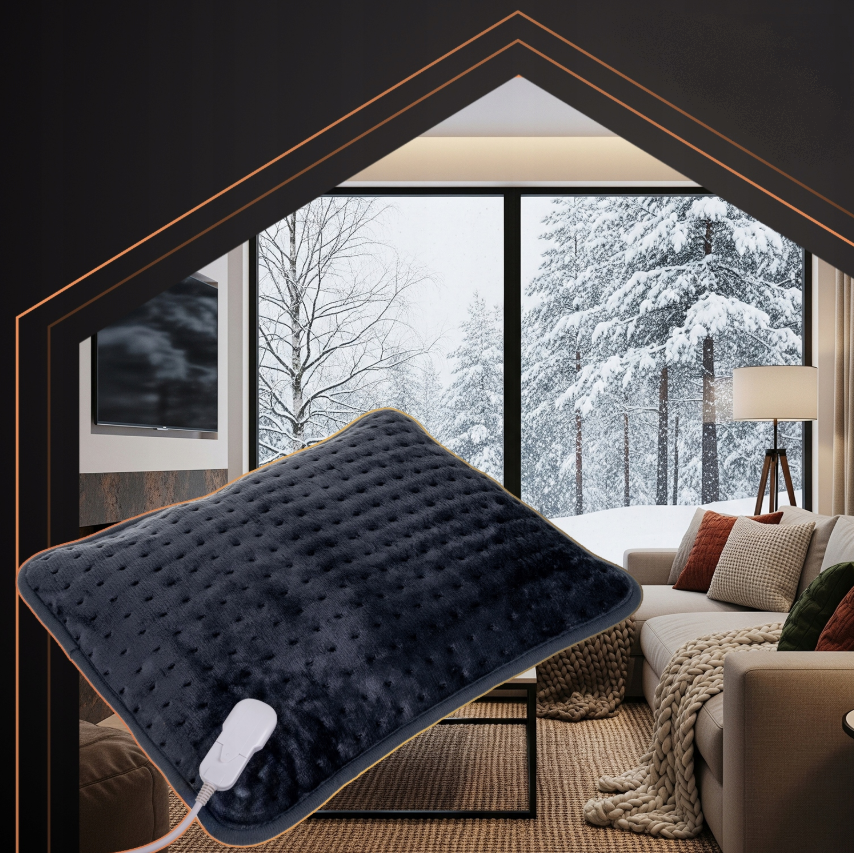 Jedinečný elektrický vyhřívaný polštář